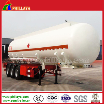 Volumen Personalizado Heavy Duty Chemical Tanker Transport Semi Trailer